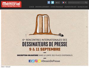 6e rencontres internationales du dessin de presse au Mémorial de Caen (9, 10 et 11 septembre 2016)