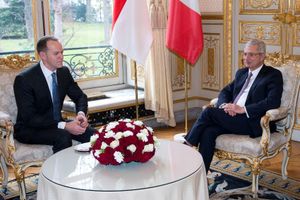 Déplacement du Conseil National à l’Assemblée Nationale, à l’occasion d’un entretien avec M. Claude BARTOLONE, Président de l’Assemblée Nationale de la République Française.