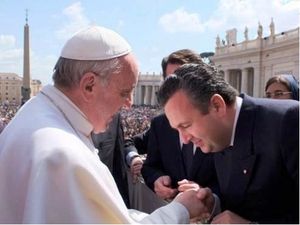 Nizza: Paolo CELI, Presidente Amitié France Italie, riceve il cordoglio di Papa Francesco
