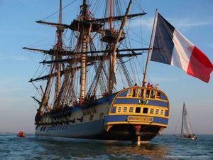Suivre le voyage exceptionnel de l'Hermione !