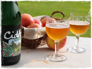 Poulet au cidre et à la moutarde à l'ancienne