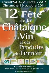 Fête de la châtaigne 2014 à Camps la Source (Var 83)