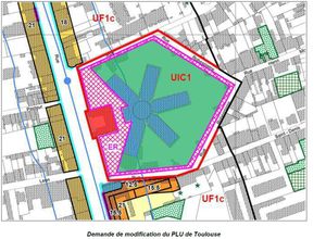 lettre au maire de Toulouse demandant une modification du PLU concernant la Prison St Michel