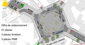 Place du Busca : c'est parti pour les travaux