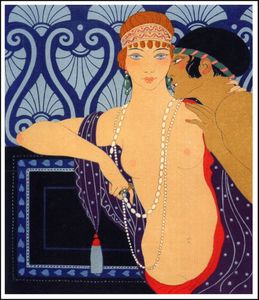 Quelques illustrations de Georges Barbier