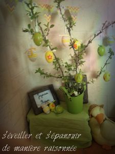 Table des saisons – Arbre de Pâques