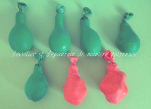 Le toucher : les ballons tactiles (ballons tactiles / balles tactiles / œufs de Pâques tactiles) !