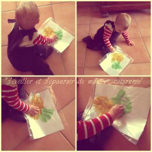 Jouons à la peinture propre