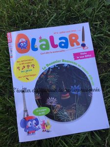 Olalar - l'art dès la maternelle, un nouveau magazine portant sur l'art (4/7 ans)