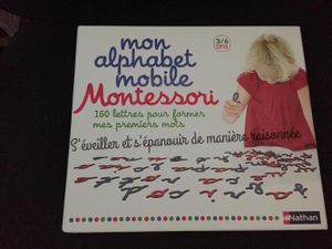 Ma pochette Montessori écriture lecture d'Adeline Charneau (éditions Nathan)