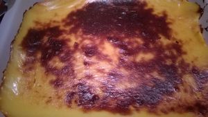 Flan pâtissier sans pâte