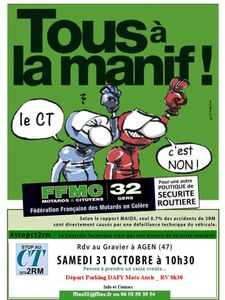 Appel à la manifestation du 31 Octobre 2015