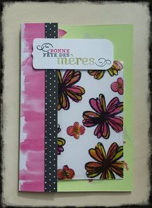 Ma carte fête des mères élu coup de coeur du blog l'Antrescrap!!