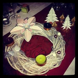Couronne de Noël "By Titepote"