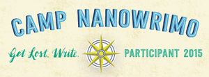 Camp NaNoWriMo - Juillet 2015