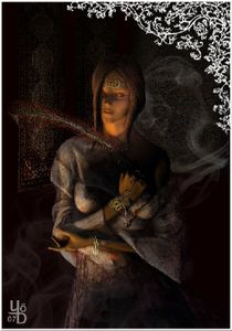 Portrait d'un personnage : la Princesse Asmodina