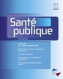 Rôle du patient et maladie chronique au Mali : entre politiques et pratiques expertes et profanes