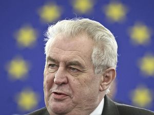 Le président tchèque Miloch Zéman
