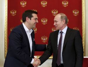 Alexis Tsipras à Moscou.