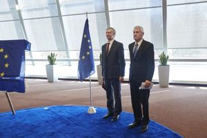 La cérémonie de commémoration le 25 février dernier.