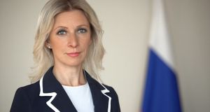Maria Zakharova, porte parole du Ministère russe des affaires étrangères.