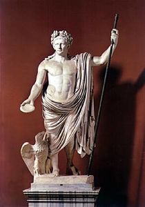 Claude, représenté en Jupiter