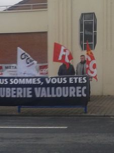Marche pour le soutien des salariés de VALLOUREC