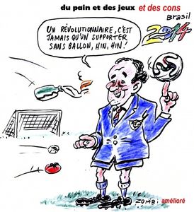 Les journalistes ne savent pas profiter des bons moments de la vie.