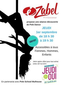 Animation Pole Dance le 1er Septembre
