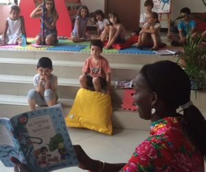 1ère heure du conte à l'alliance française : un moment magique à Hanyang