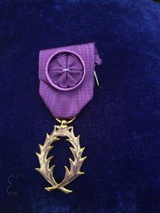 Professeur Du Qinggang - officier des Palmes académiques