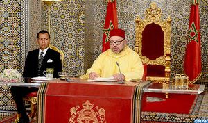 SM le Roi adresse un discours à la Nation à l'occasion de la Fête du Trône