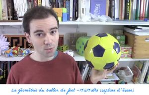 Pas de match au Brésil aujourd'hui mais de la géométrie du ballon de foot !