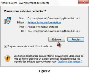 Installation pas à pas de Python