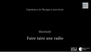 Faire taire une radio - Unisciel