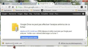 Installation de l'AlgoBox #1 (Figure 5)