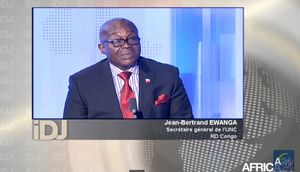 Jean-Bertrand Ewanga, Secrétaire général de l'UNC