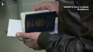 Un migrant Irakien