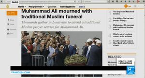 Les adieux à Mohamed Ali à Louisville