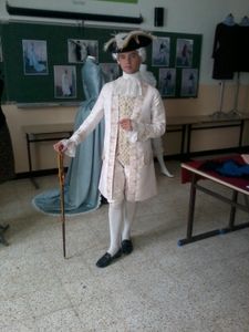 Costume de cours de Louis 15