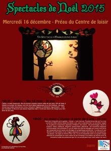 Spectacle de NOEL mercredi 16 décembre 2015