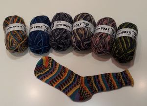 Nouvel arrivage de laine à chaussettes Lang Yarns