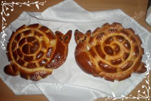 Petits escargots briochés