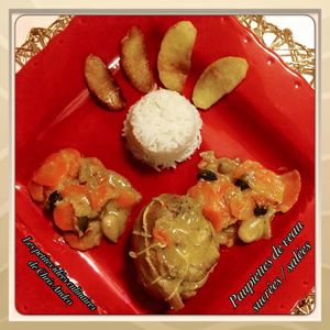 Paupiettes de veau sucrées / salées ... un délice !!