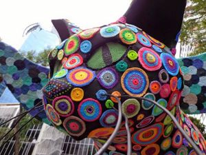 Angela Coyota l'artiste aux cercles magiques
