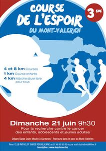 Course de l'espoir du Mont Valérien