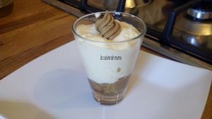 le tiramisu à la ganache au réglisse et café