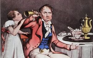 vieil homme hésitant, pas certain, pas sourd