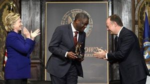 Dr Denis Mukwege exhorte les dirigeants du monde à fixer une ligne rouge contre le viol commis comme une arme de guerre