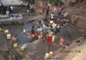 Bukavu, des habitants accèdent difficilement à l’eau potable